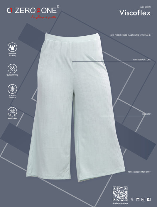 0to1 Easy Breeze Viscoflex Palazzo 3/4