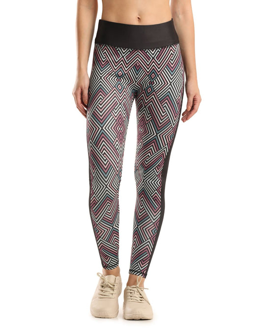 0to1 High Waisted Printed Leggings for Women-Felicia