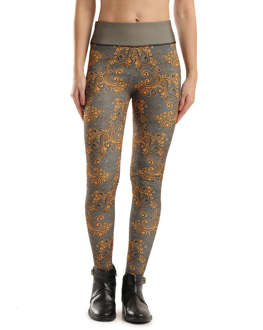 0to1 High Waisted Printed Leggings for Women-Lisa
