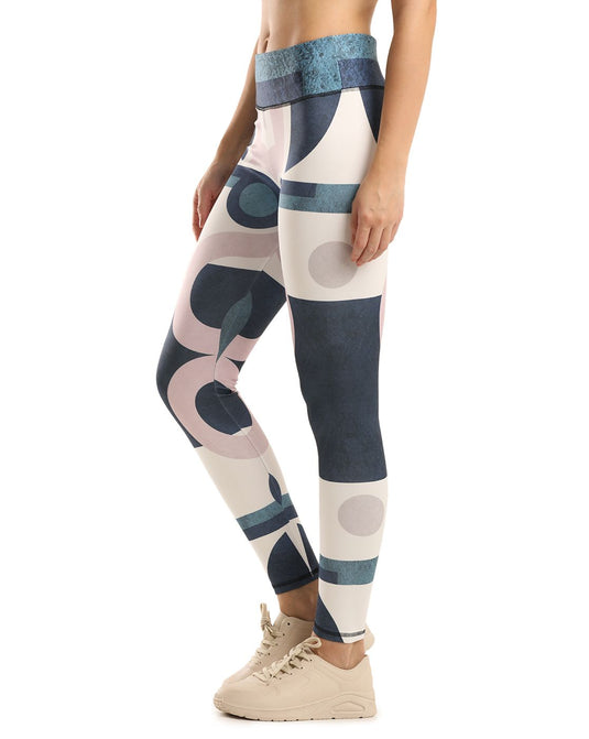 0to1 High Waisted Printed Leggings for Women-Gina