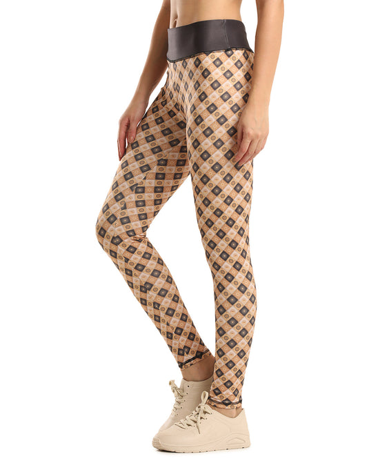 0to1 High Waisted Printed Leggings for Women-Lexy