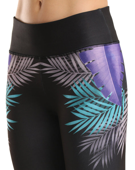 0to1 High Waisted Printed Leggings for Women-Jade