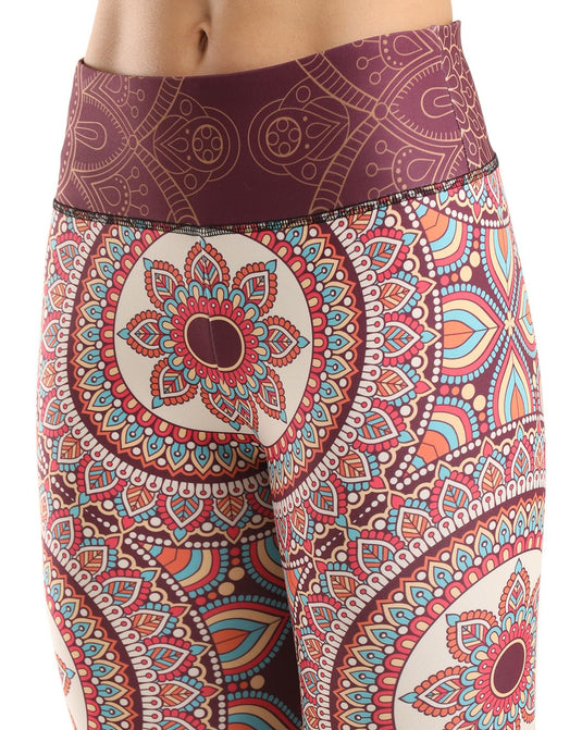 0to1 High Waisted Printed Leggings for Women-Inaaya