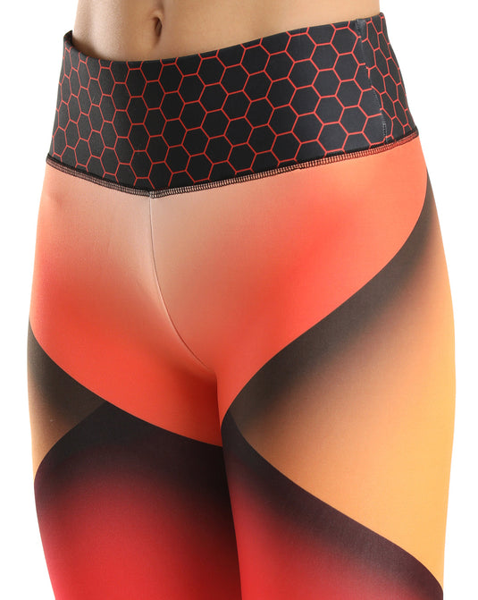 0to1 High Waisted Printed Leggings for Women-Effie