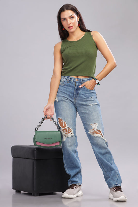0to1 Flex Sports Sleeveless Crop Top