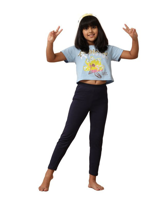 Butterfly bliss soft flex stretch pants