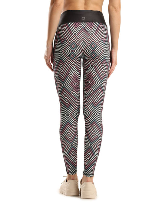 0to1 High Waisted Printed Leggings for Women-Felicia