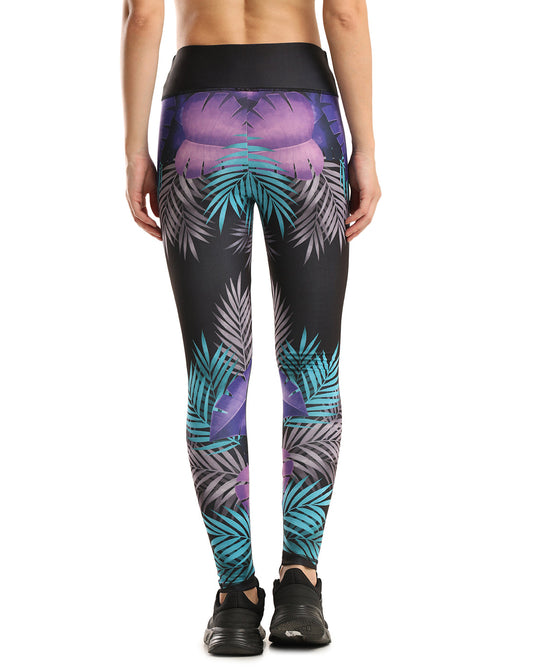 0to1 High Waisted Printed Leggings for Women-Jade