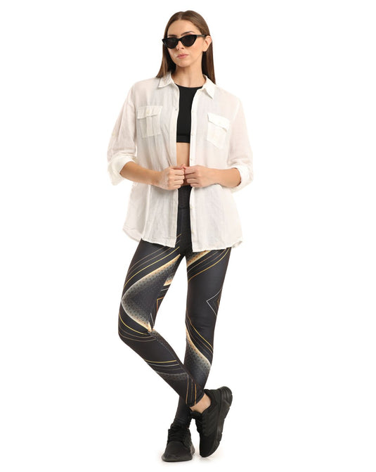 0to1 High Waisted Printed Leggings for Women-Sera