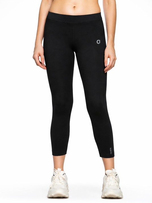 Luxury Cotton Stretch Leggings – 3 Pc Combo (Purple,Teal & Black)