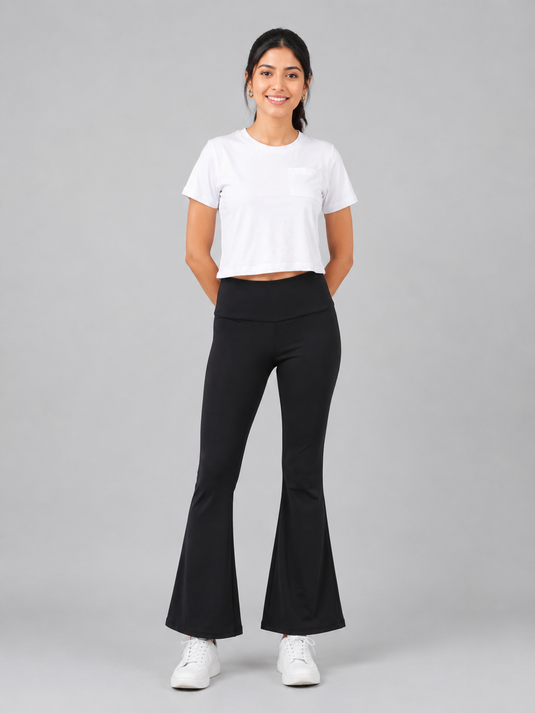 Women's Crop T-Shirt | White