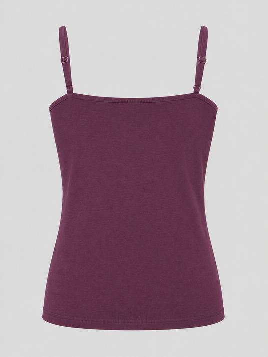 Tank Top with Strap | Plum