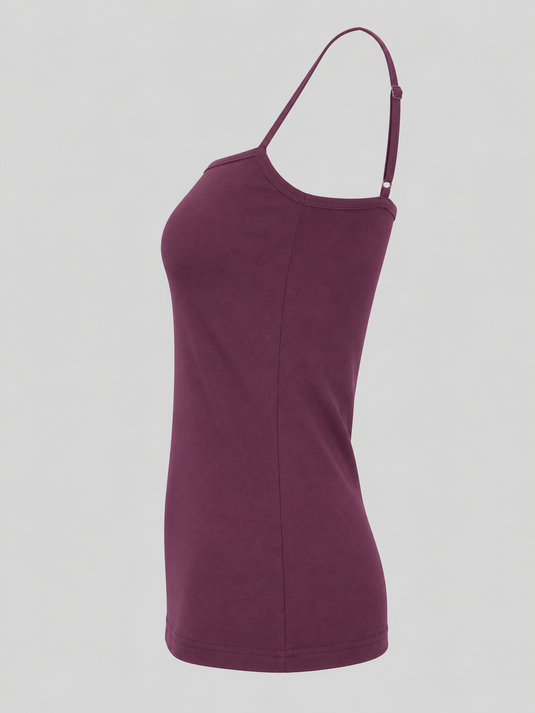 Tank Top with Strap | Plum