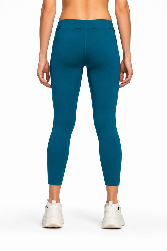 Luxury Cotton Stretch Leggings – 3 Pc Combo (Purple,Teal & Black)