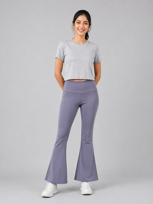 Women's Crop T-Shirt | Grey