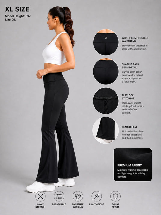 Flare Pant Black