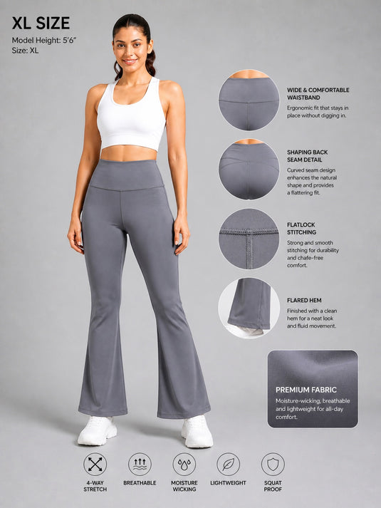 Flare Pant Dark Grey