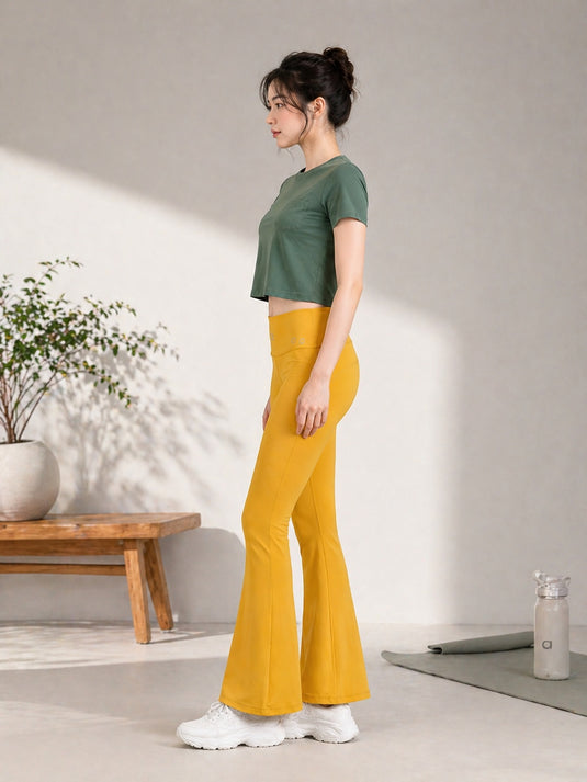 Flare Pant Mustard