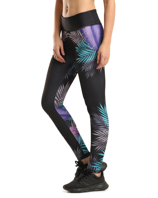 0to1 High Waisted Printed Leggings for Women-Jade