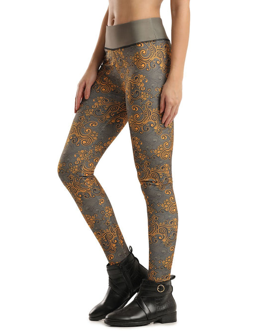 0to1 High Waisted Printed Leggings for Women-Lisa