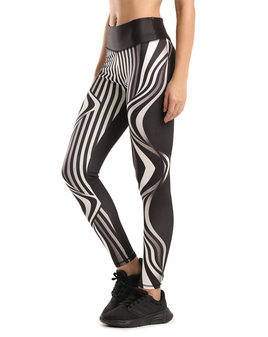 0to1 High Waisted Printed Leggings for Women-Abella