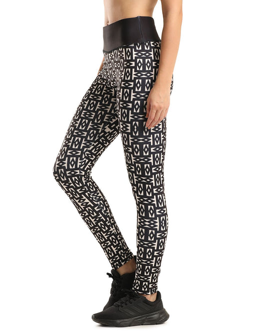 0to1 High Waisted Printed Leggings for Women-Vienna