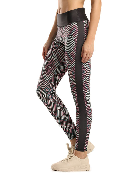 0to1 High Waisted Printed Leggings for Women-Felicia