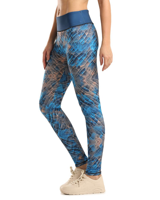 0to1 High Waisted Printed Leggings for Women - Regular, Plus, 1X,3X,5X