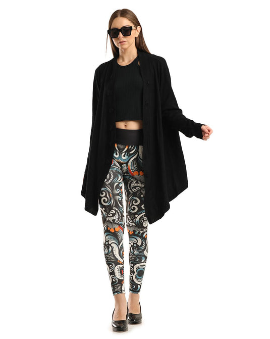 0to1 High Waisted Printed Leggings for Women-Fiona