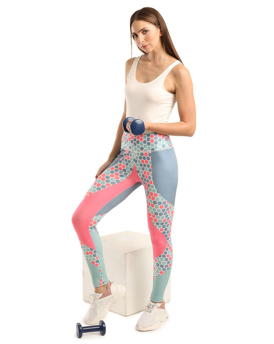 0to1 High Waisted Printed Leggings for Women-Aisha