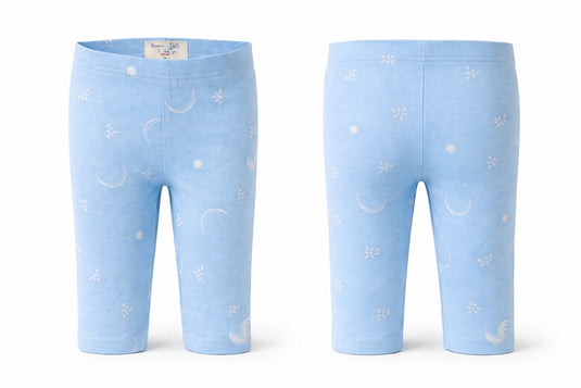 Pack of 6 Luxury Grow Leggings for Baby Girls (0–12 Months)