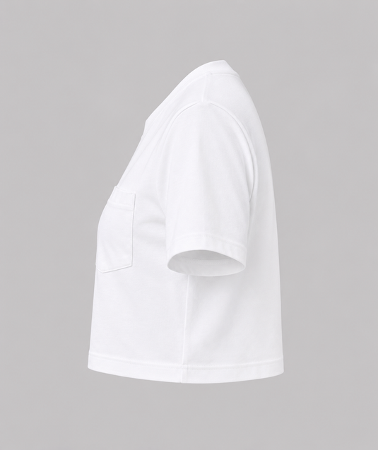Women's Crop T-Shirt | White