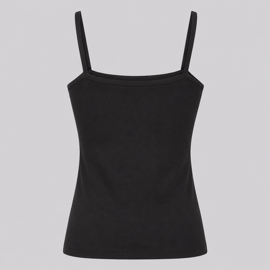 Tank Top with Strap | Black