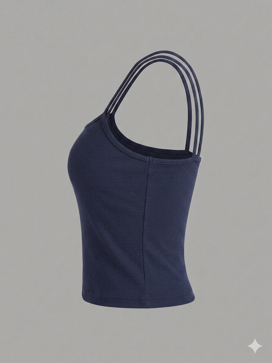 Tank Top with Strap | Navy