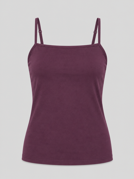 Tank Top with Strap | Plum