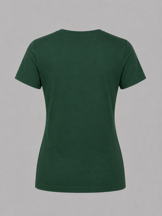 Women's Button T-Shirt | Green