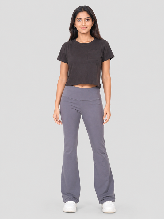 Women's Crop T-Shirt | Black