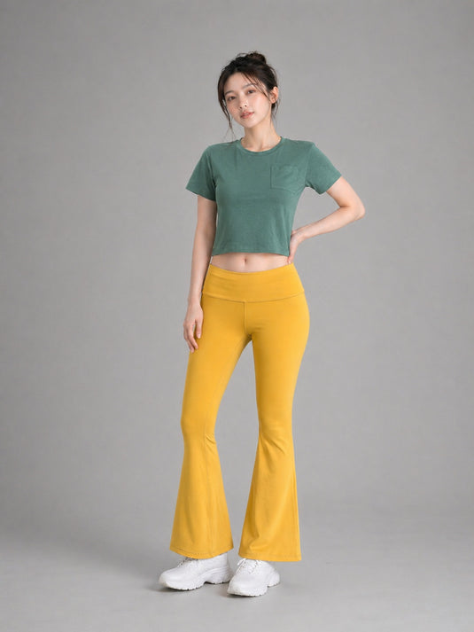 Flare Pant Mustard